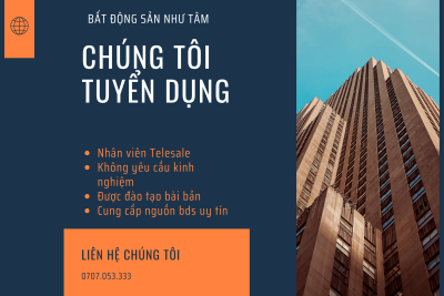 TUYỂN DỤNG NHÂN VIÊN TELESALE - THU NHẬP KHÔNG GIỚI HẠN